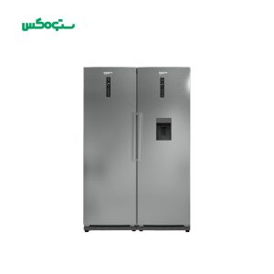 یخچال فریزر التتو مدل 6020- یخساز دستی طرح استیل
