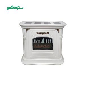 شومینه گازی مشهد دوام مدل 900 فروزان رنگ سفید MD32