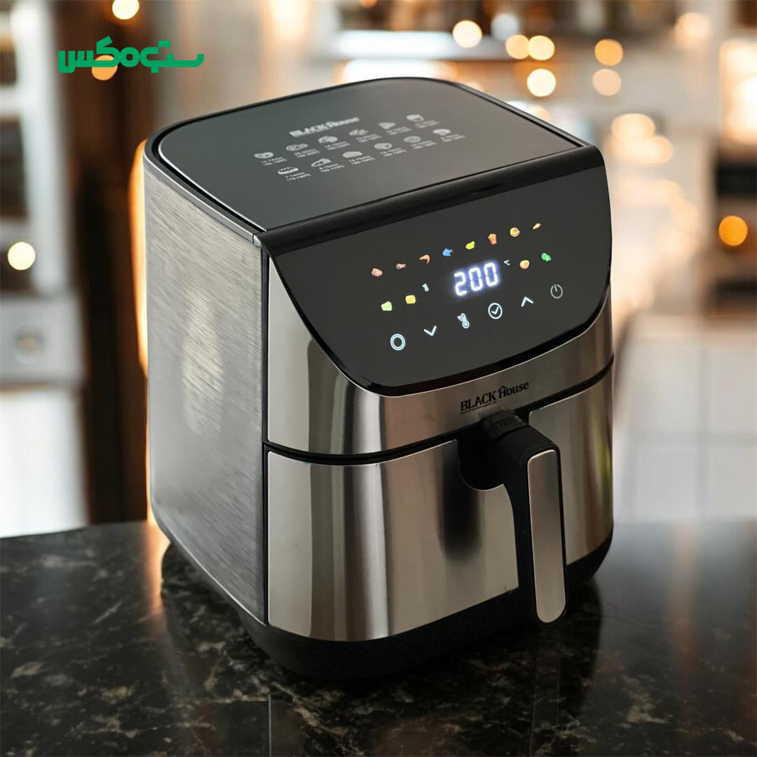 سرخ کن بدون روغن Black house مدل 8014A - Image 6