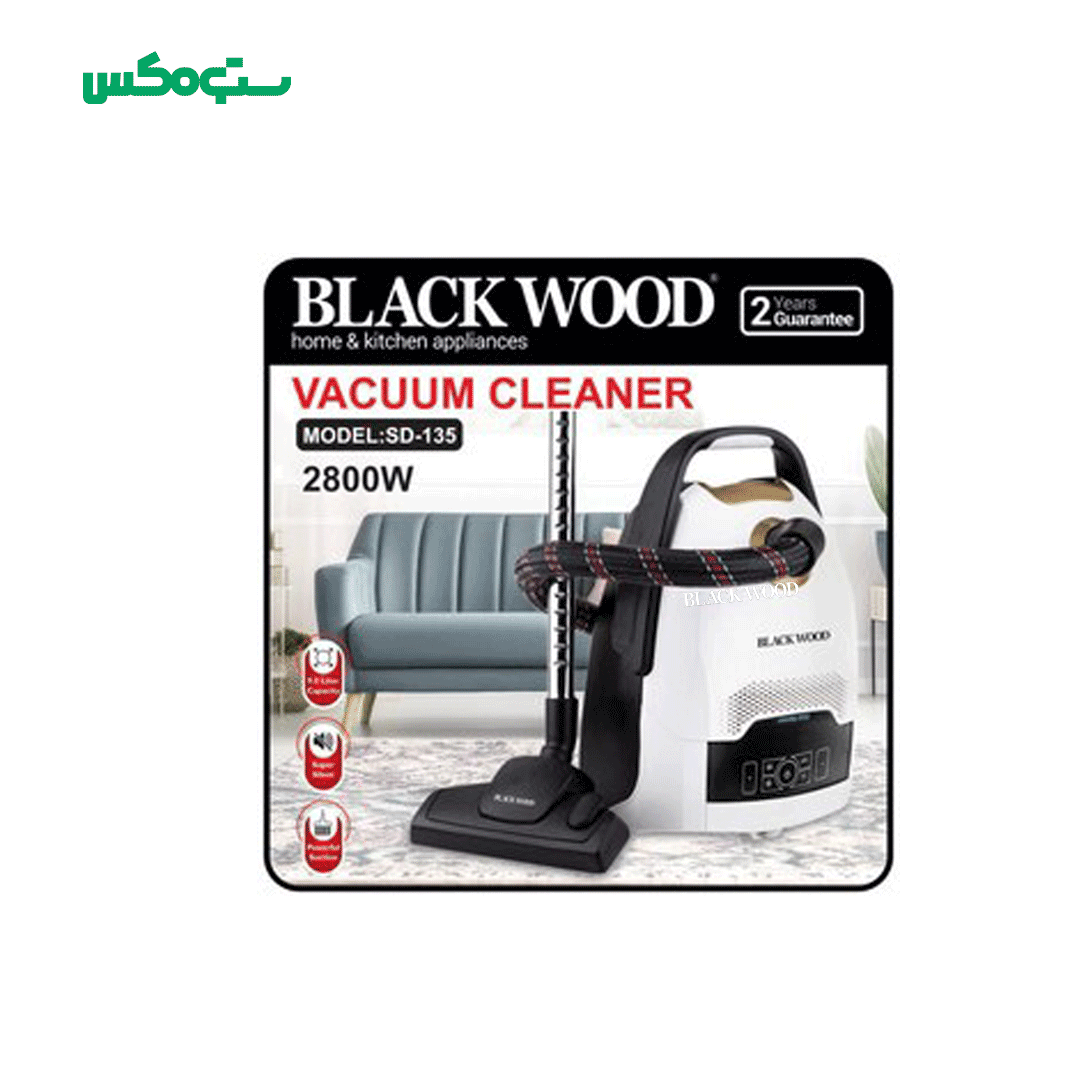 جاروبرقی 2800 وات دیجیتال مشکی بلک وود مدل SD-135 - Image 5
