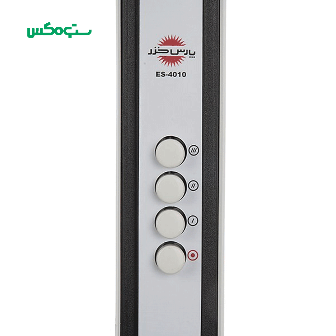 پنکه پایه بلند سفید پارس خزر مدل 4010R - Image 2