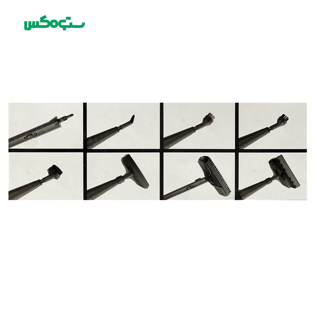 بخارشوی دلمونتی سیلور مشکی مدل DL200 - Image 7