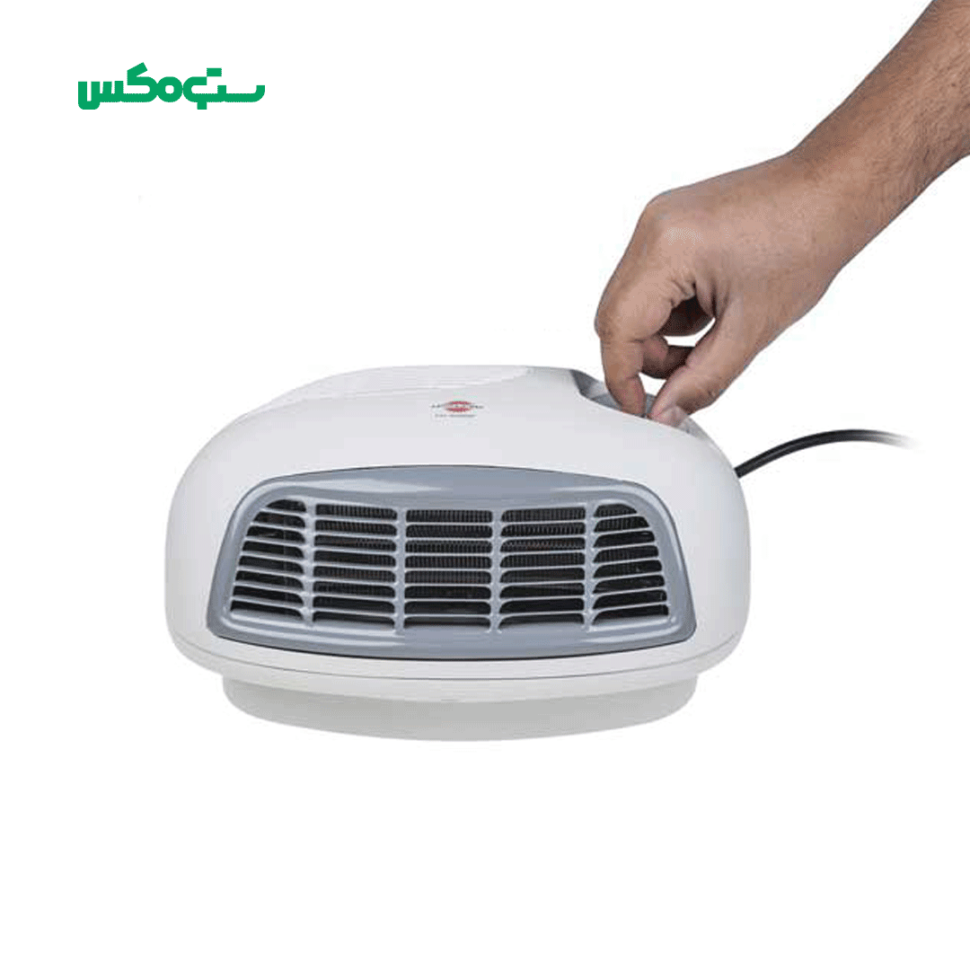 فن هیتر رو میزی پارس خزر سفید مدل FH-2000P - Image 3