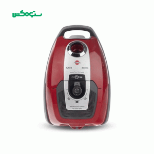 جارو برقی پارس خزر رنگ قرمز مدل طرح زیمنس توربو - TURBO 2500WS