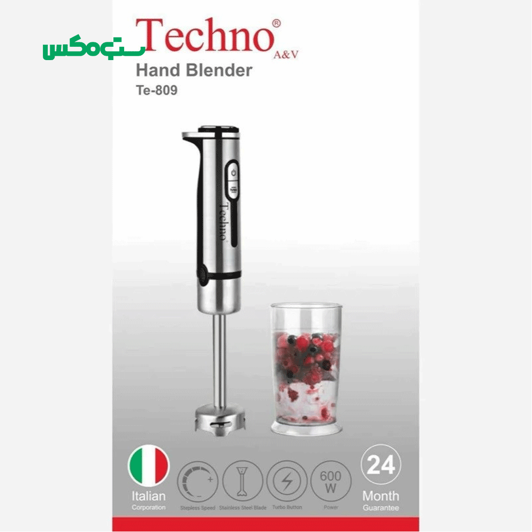 گوشتکوب برقی تک کاره استیل تکنو مدل Te-809 - Image 2
