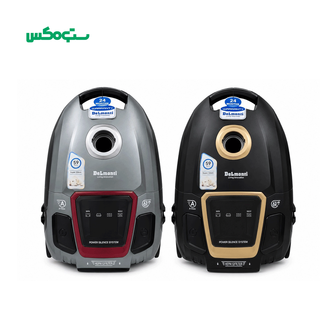 جارو برقی دلمونتی رنگ خاکستری مدل DL485 - Image 4