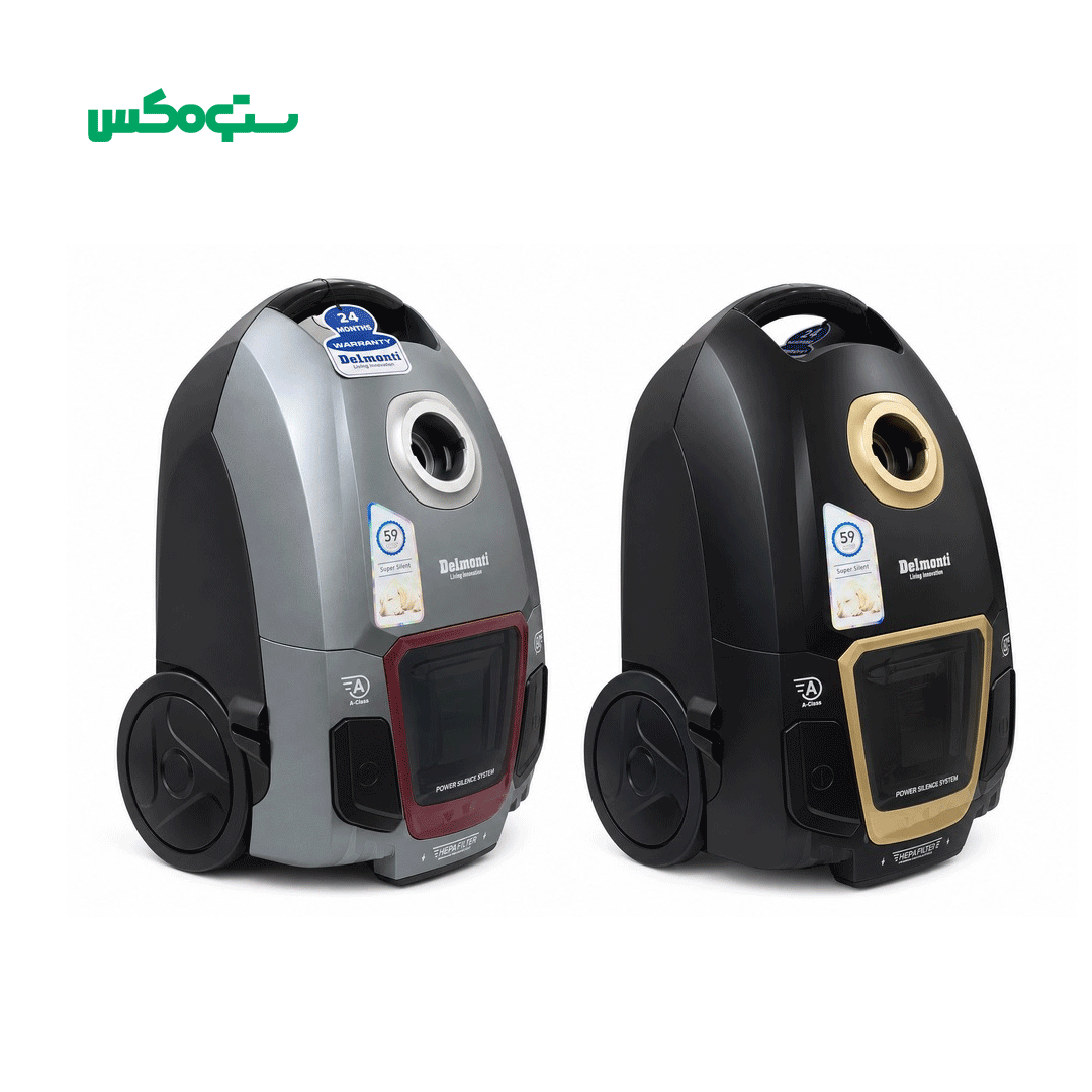 جارو برقی دلمونتی رنگ خاکستری مدل DL485 - Image 3