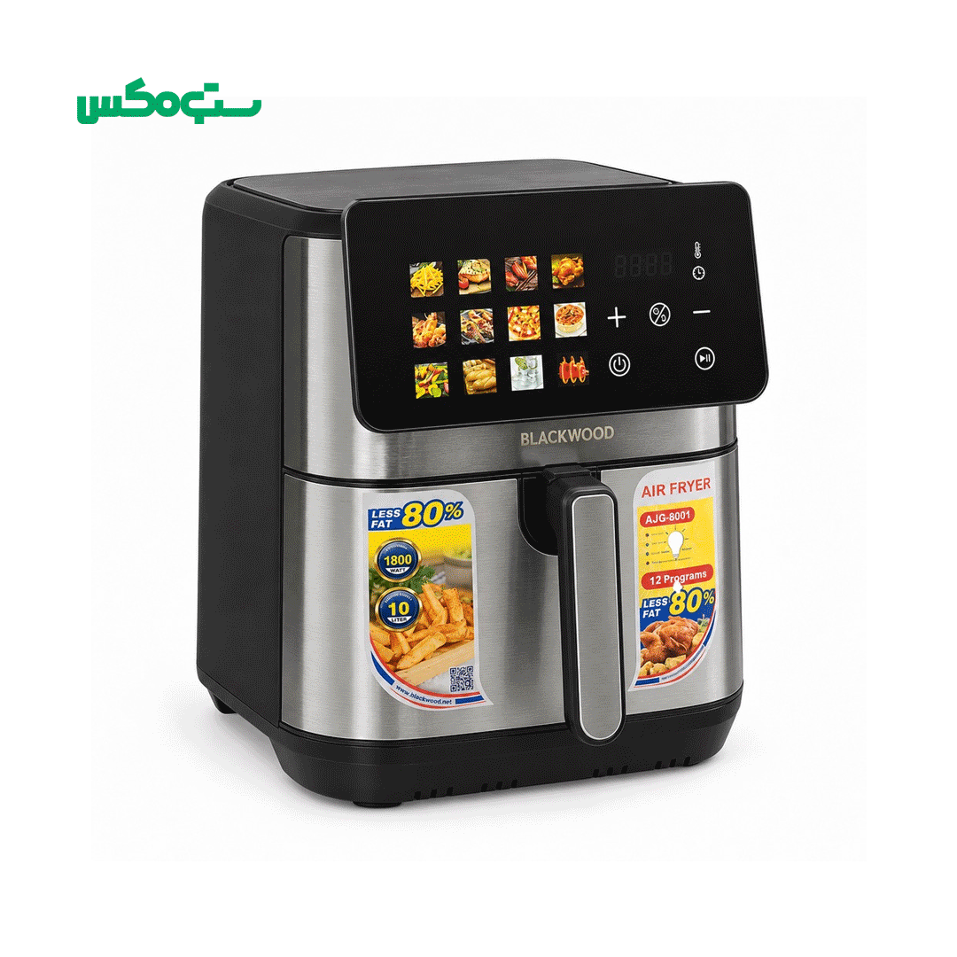 سرخ كن رژیمی ۹ لیتری تك المنت بلك وود مدل AJG-۸۰۰۹ - Image 3