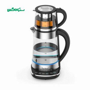 چاییساز روهمی شیشه ای تکنو مدل TE-934