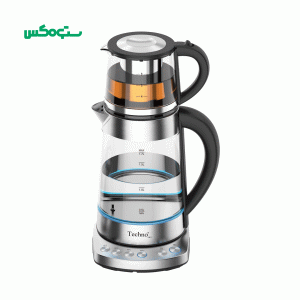 چاییساز روهمی شیشه ای تکنو مدل TE-937